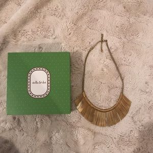 Stella & Dot Essential Fringe Necklace-gold